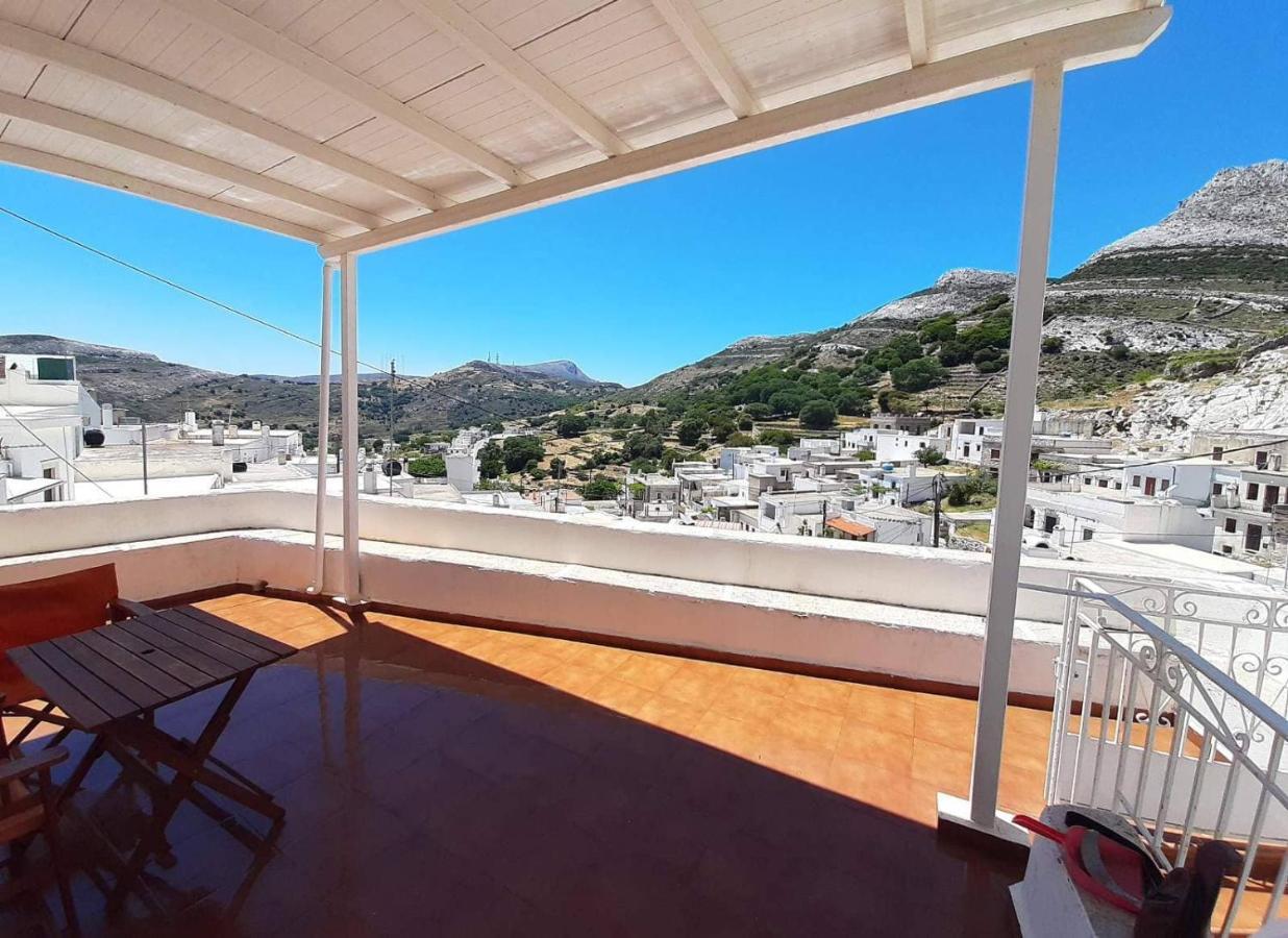 Bella Vista Montagna Lägenhet Apérathos Exteriör bild